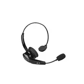 Zebra HS3100 Slušalke z mikrofonom Brezžična Naglavni trak Pisarna/klicni center Bluetooth Črna