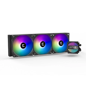 Zalman vodni hladilnik ALPHA2 A36 Black / 3 x 120 mm / PWM / ARGB / črn