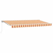 Vidaxl Okvir tende večbarvno 400 x 200 cm Poliester s PU premazom