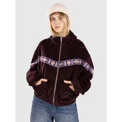 Blue Tomato Cord Jacket chocolate berry