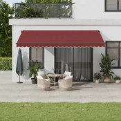 Tenda na automatsko uvlacenje bordo 500 x 350 cm