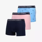 Bokserji Ralph Lauren Classic Trunk 3-Pack Multicolor S