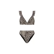 The Sunshine Brand Bikini Bobby kremna / brokat / črna