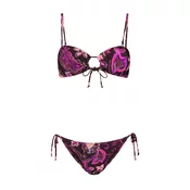 Shiwi Bikini Zoe jajčevec/sivka/svetlo roza