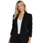 Črna ženska jakna Moda