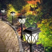 Solarne lampe za dvorište 6 kom
