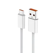 Pluginn Data kabl fast 25W USB na micro USB, 1m, Beli