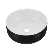 COMAD UM-6259 SIMPLE 8. - Nadgradni umivaonik SIMPLE pr. 36 cm bijela/crna