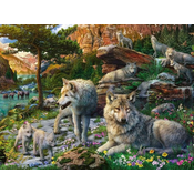 Ravensburger Slagalica Vukovi, 1500 Delova
