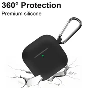 INF Silikonski etui za AirPods Black Apple AirPods 1/2, (21734421)
