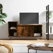 TV ormaric boja dimljenog hrasta 100x35x55 cm konstruirano drvo
