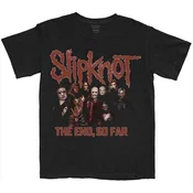 Slipknot Majica The End, So Far Group Photo Unisex Black 2XL