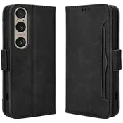 GS Ovitek za Sony Xperia 1 VI, reža za kartico, črn