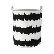 Črno-bel tekstilni koš za perilo Harga – Premier Housewares