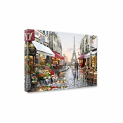 Slika za zid - 60 x 80 cm drvo/platno - zidna slika platno na skrivenom ramu - Styler