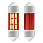slomart LED žarnica AMiO CANBUS Festoon C5W (31mm), bela, 12V/24V, 12x SMD 4014