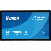 iiyama T2455MSC-B2 ProLite Touch Monitor 24 IPS FHD PCAP 10-točkovni 120Hz USB 3.0 Kamera Mikrofoni HDMI DP