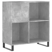 Vidaxl Omarica za gramofonske plošče 84,5x38x89 cm inženirski les