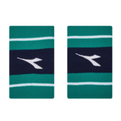 Znojnik za ruku Diadora Wristbands Wide Logo - golf green