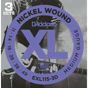 DAddario EXL 115 3 D