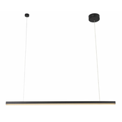 MAXLIGHT P0310 - LED luster na sajli TRIO LED/12W/230V crna