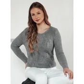 Sweter damski CHICRAY jasnoszary Dstreet