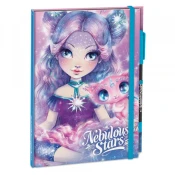 Notes A5 crni listovi Nebulous Stars sortirano