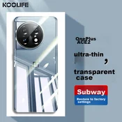 Koolife Maska za mobilni telefon OnePlus Ace 2, Providna