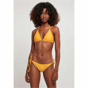 Womens Recycled Triangle Swimsuit - Mango