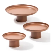 Aberto Design Stona dekoracija Nisiros A, 3 komada, Bronzana