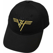 Van Halen Kapa Text & Yellow Logo Black