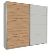 Modern Living Omara Z Drsnimi Vrati Feldkirch, Siva, Barva Hrasta