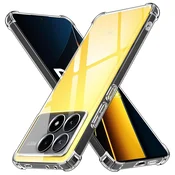 TPU gel maskica Techsuit Shockproof za Xiaomi Poco X6 Pro - clear