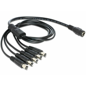 Kabel za napajanje, 5x kamera Delock (83288)