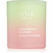JOIK Organic Home & Spa Strawberry & Rhubarb dišeča sveča 150 g