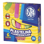 Astra Neonski plastelin 6 barv, 83811906