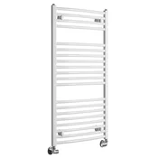 Kopalniški radiator ORBIT s stranskim priključkom 450x960 mm, bela - Bela - 450x960 mm - Aqualine - DIRECT & ORBIT - 24 - Jeklo - Oblika H - Oblika H - 450 - 960 - 4.53 - 14