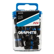 slomart GRAPHITE udarni bit PZ4 x 25 mm, 20 kosov