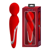 Vibrator Pretty love Walter, 21.6cm, Crveni