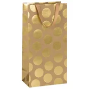 VREĆICE UKRASNE-2 BOCE 18X36X10,5 CM STEWO 6462 80 ZLATNA BLISTER