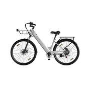 PIXAR PIXAR C1 Pro električno kolo, 36V 18Ah Samsung baterija, 28-palčni mestni kolo, bela, (5000234726)