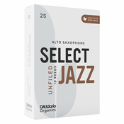 Jezički za altovski saksofon Organic Select Jazz Unfiled DAddario Woodwinds