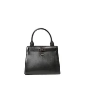 MAC DOUGLAS Ročna torbica Mac Douglas Sacs A Main MINI Temple Buni Cuir Noir črna