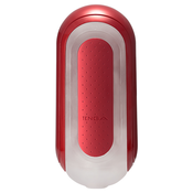 Vibracijski masturbator Tenga - Flip Zero 0 Red and Flip Warmer Set