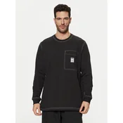 adidas Majica z dolgimi rokavi Wabash JP4479 Črna Loose Fit