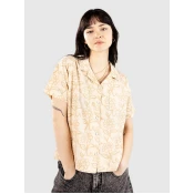 Santa Cruz Delfino Flower Shirt blond wood