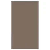 Vidaxl Rolo zatemnitvena senčila kavne barve 140x210 cm, širina blaga 136,6 cm, poliester