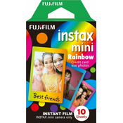 FujiFilm mini papir Instax, Rainbow okvir, 10/1