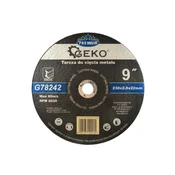 GEKO Rezalna plošča za jeklo, nerjaveče jeklo, 230x2,0x22mm PREMIUM G78242