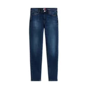 Tommy Jeans Kavbojke NORA temno modra